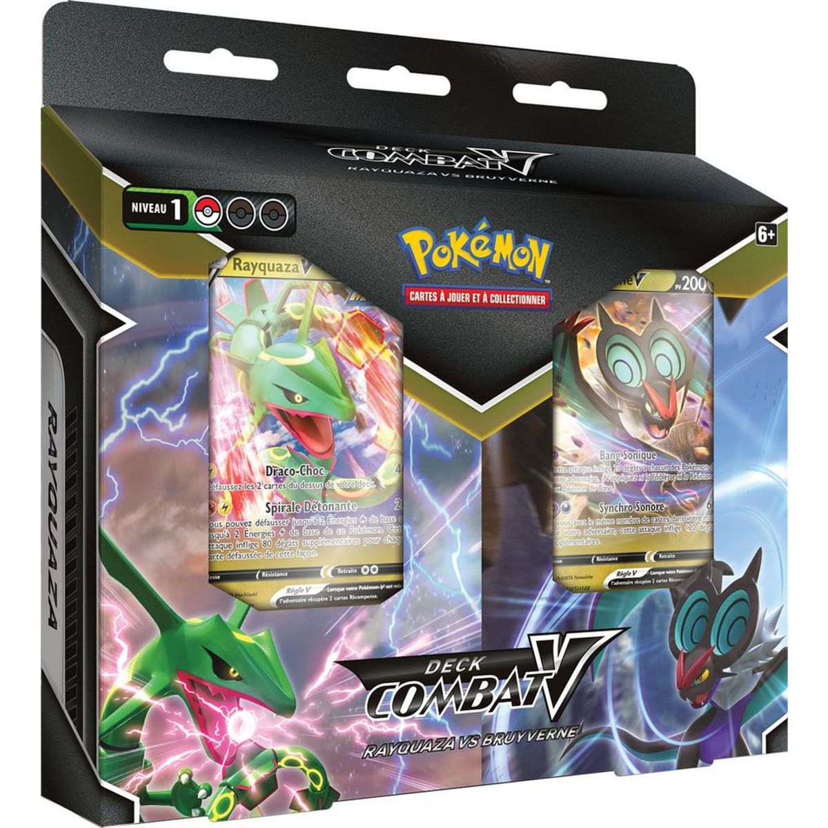 Item Pokémon - Deck de Combat V - Rayquaza Vs Bruyverne