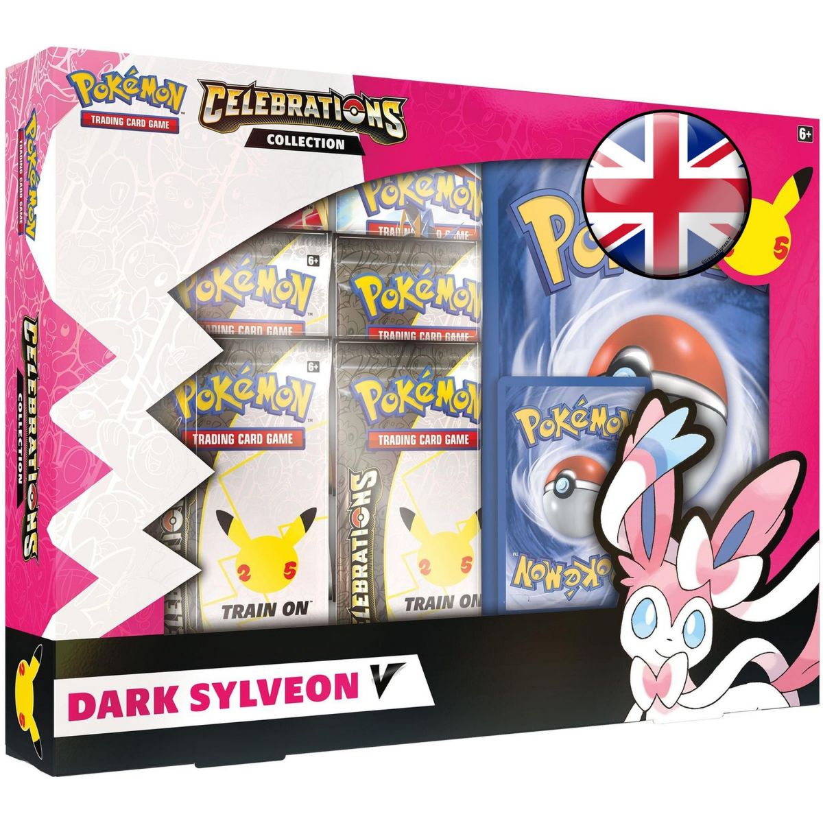 Pokémon - Coffret - Dark Sylveon V - Célébrations 25 Ans [EB07.5] - ANGLAIS