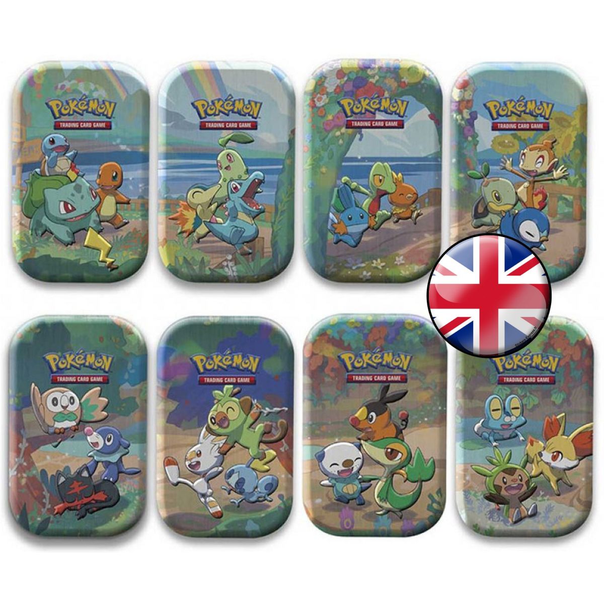 Pokémon - Mini-Tin Pokébox - Célébrations 25 Ans [EB07.5] - ANGLAIS Modèle Aléatoire