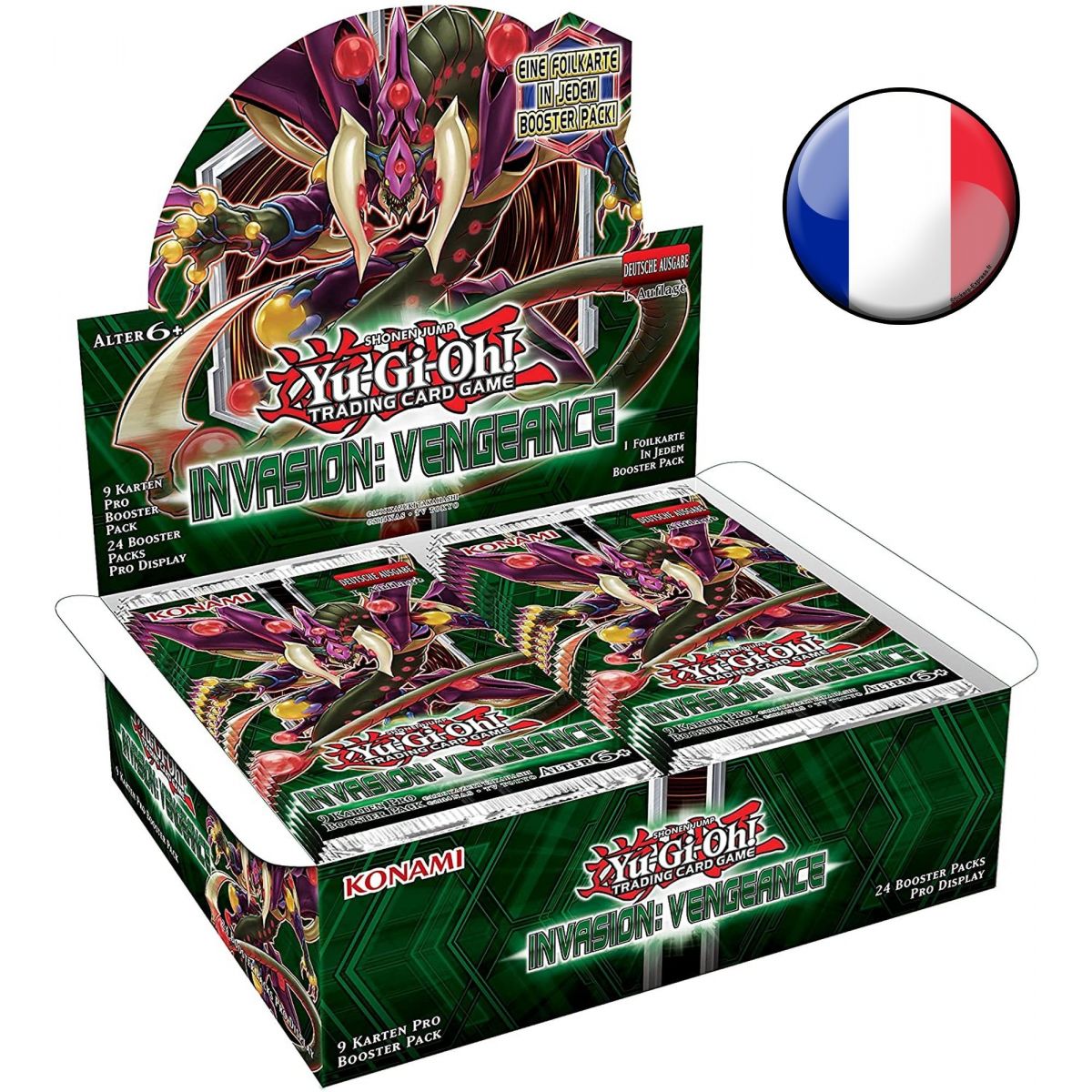 Yu-Gi-Oh! - Display - Boite de 24 Boosters - Invasion : Vengeance - FR