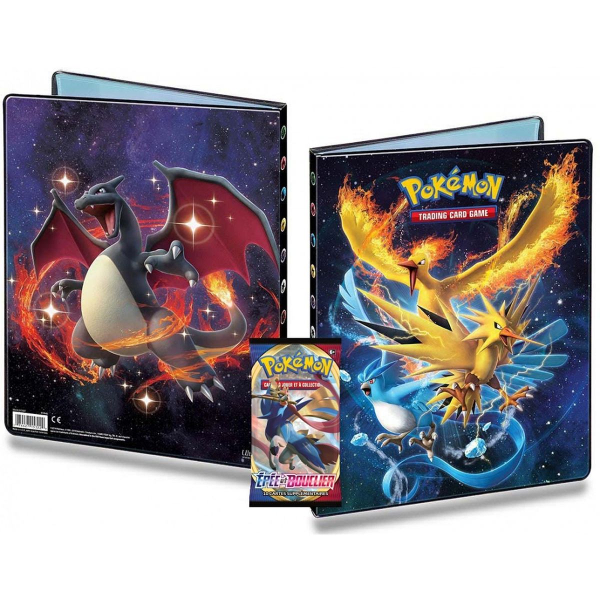 Portfolio - Pokémon - Destinées Occultes - 180 Emplacements + 1 Booster Epée et Bouclier [EB01] - FR