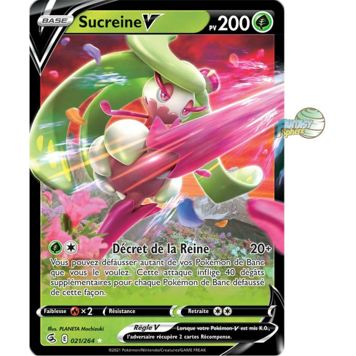 Sucreine - Ultra Rare 021/264 - EB08 Epee et Bouclier Poing de Fusion