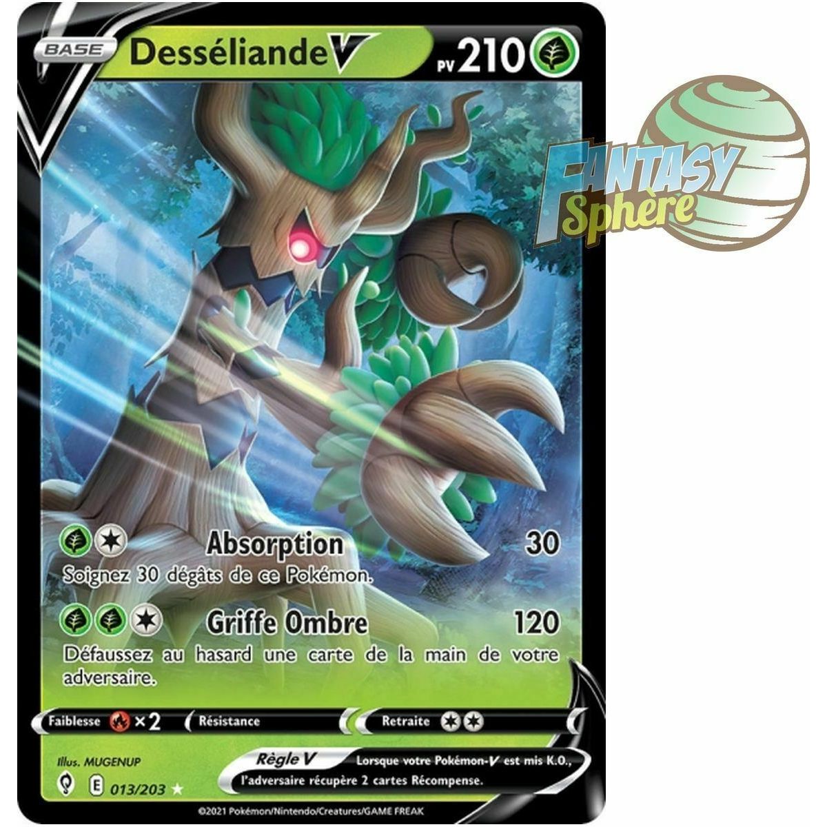 Desséliande V - Ultra Rare 013/203 - Epee et Bouclier Evolution Celeste