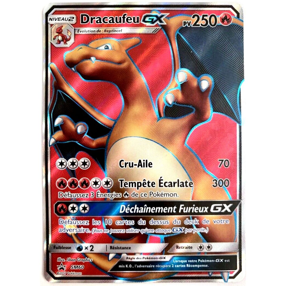 Item Dracaufeu GX - Full Art Ultra Rare - SM60