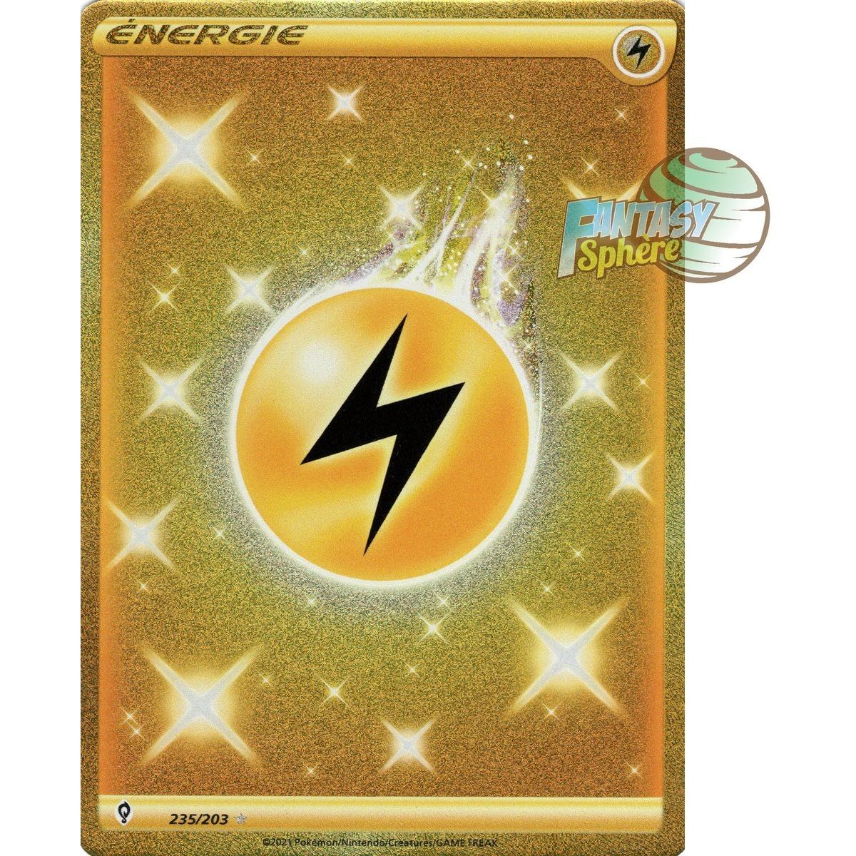 Item Énergie Electrique - Secret Rare 235/203 - Epee et Bouclier Evolution Celeste