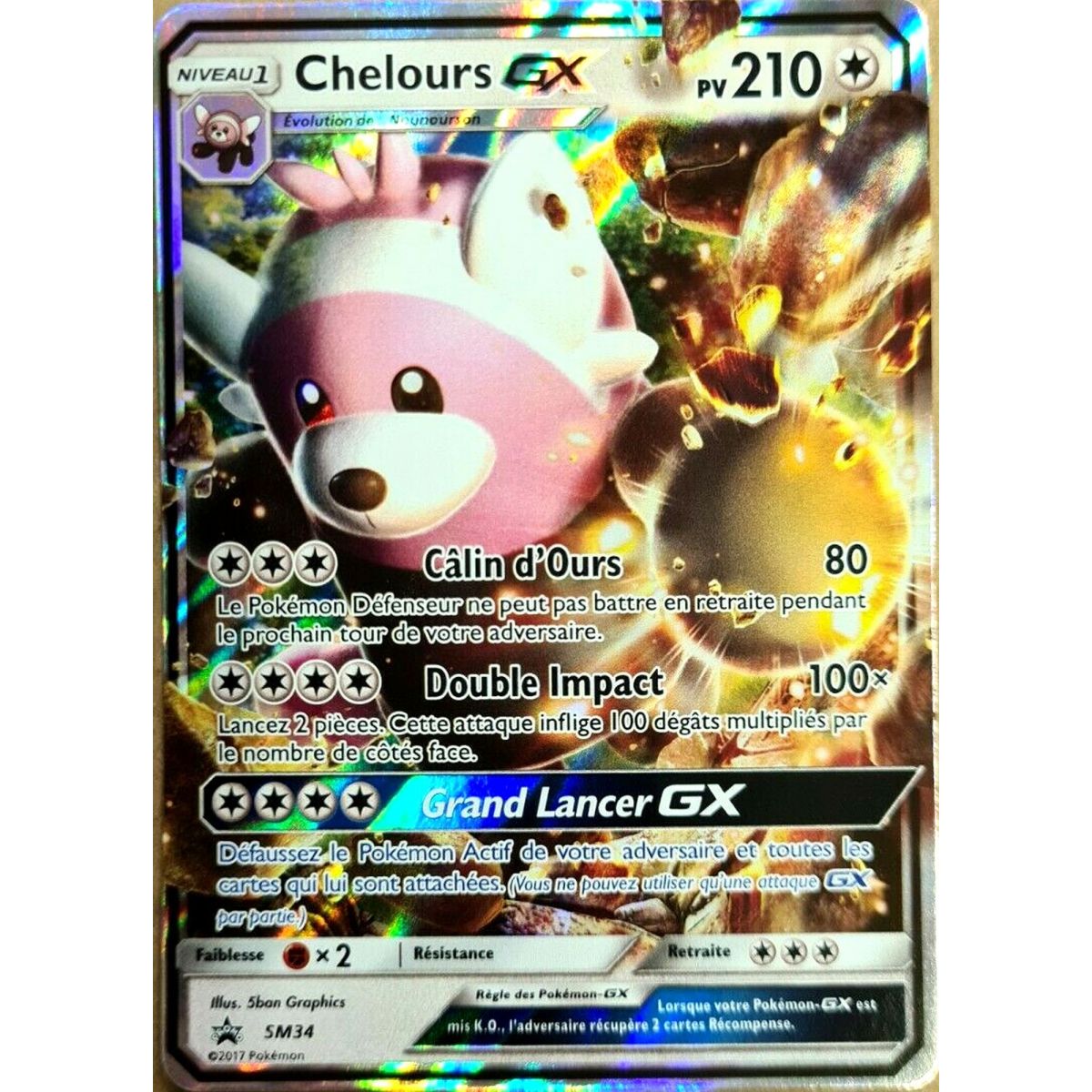 Item Chelours GX - Ultra Rare - SM34