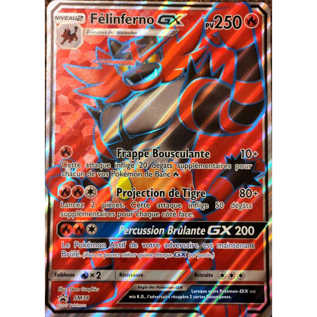 Item Félinferno GX - Full Art Ultra Rare - SM38