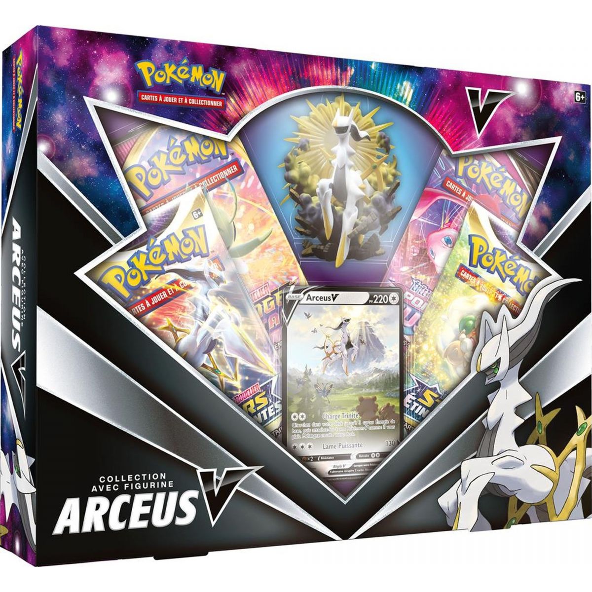 Pokémon - Coffret - Arceus V Figurine - Avril 2022 - FR