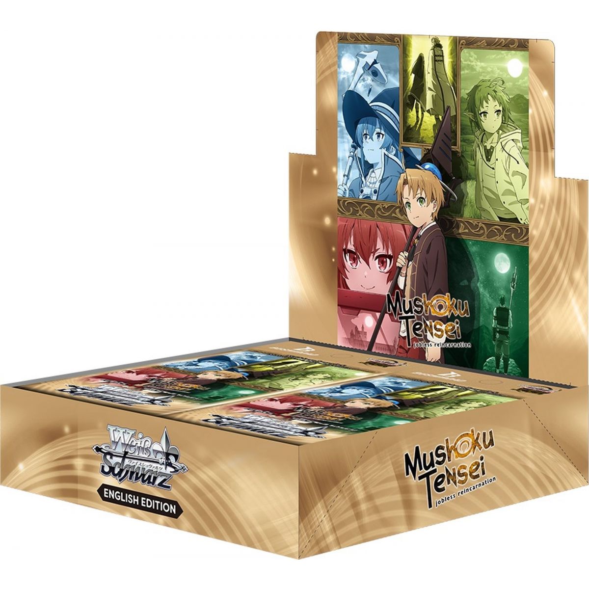 Weiss Schwarz - Display - Boite de 16 Boosters - Mushoku Tensei :  Jobless Reincarnation - EN - 1st Edition