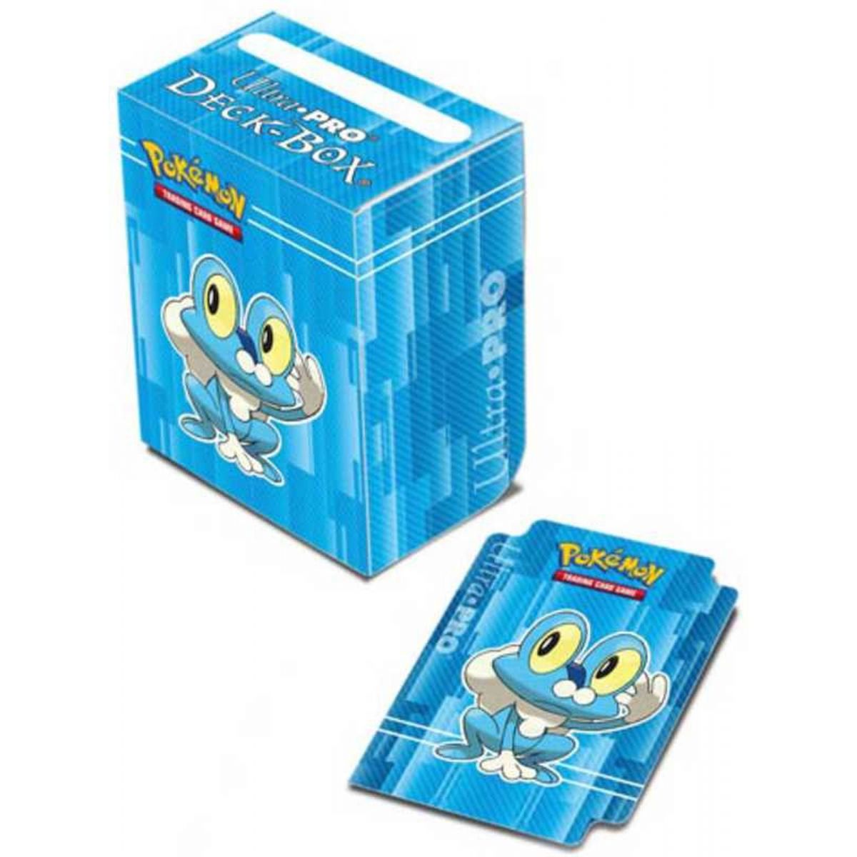 Ultra Pro - Pokemon - Deck Box - Grenousse - Starter Kalos Full View 80+