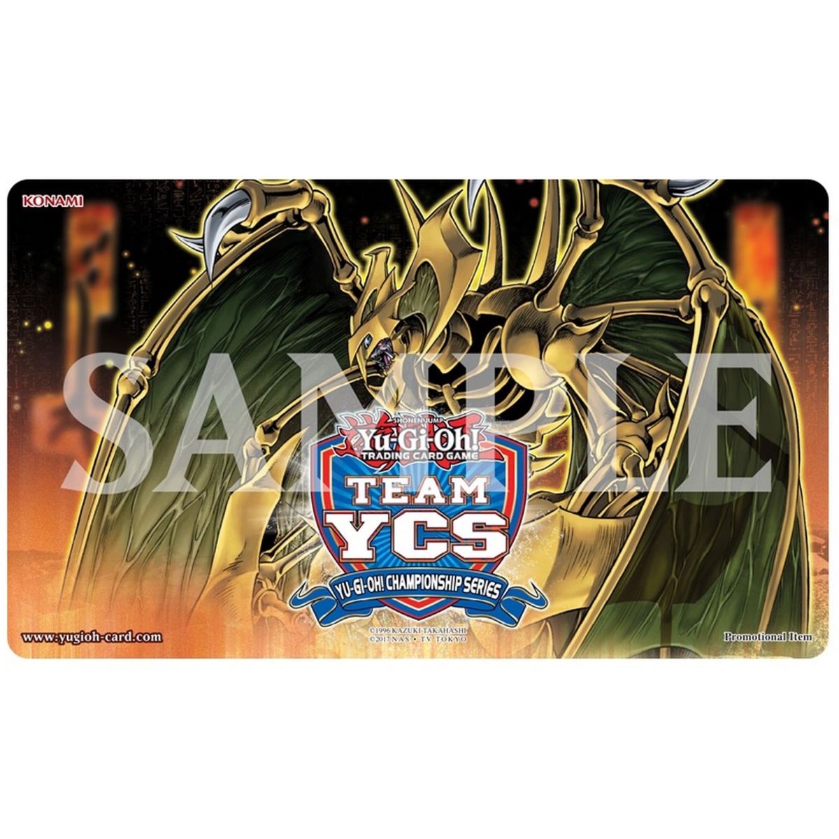 Item Yu-Gi-Oh! - Playmat - TEAM YCS Atlanta 2019 "Hamon, Lord of Striking Thunder"