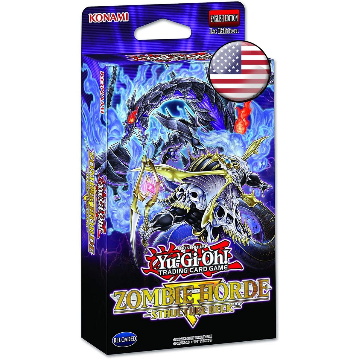 Uu-Gi-Oh! - Structure Deck - La Horde de Zombies - 1st Edition - Americain US
