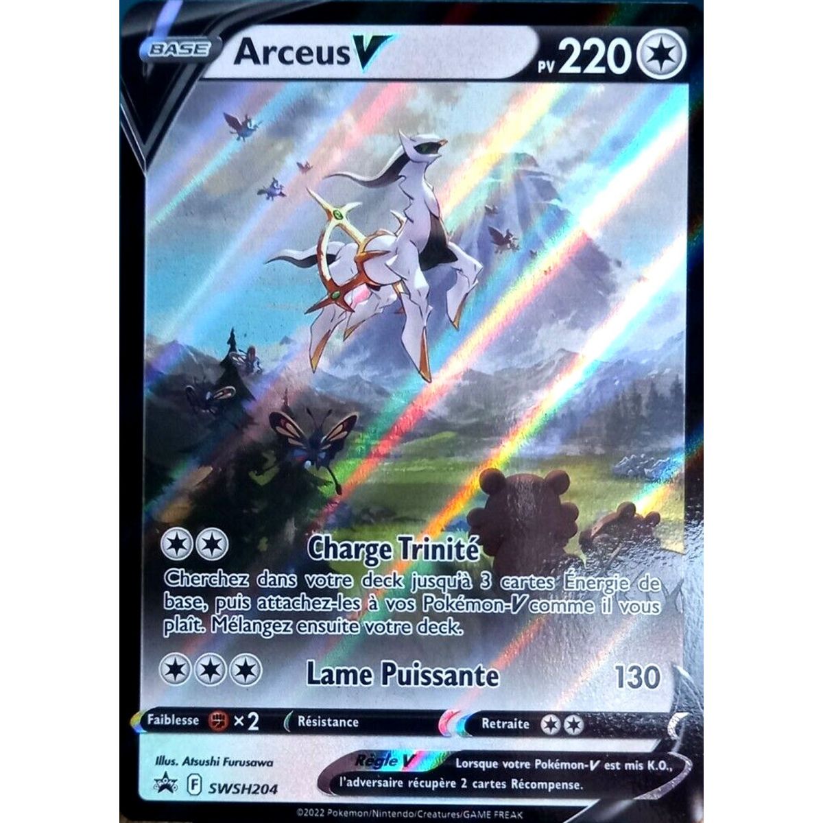 Arceus V - Ultra Rare - SWSH204