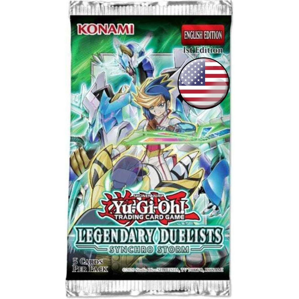 Item *US Print SEALED* Yu-Gi-Oh! - Booster - Legendary Duelists : Synchro Storm - 1st Edition