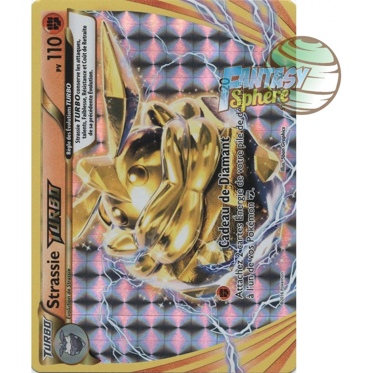 Item Strassie TURBO - Break Rare 51/124 - XY 10 Impact des Destins