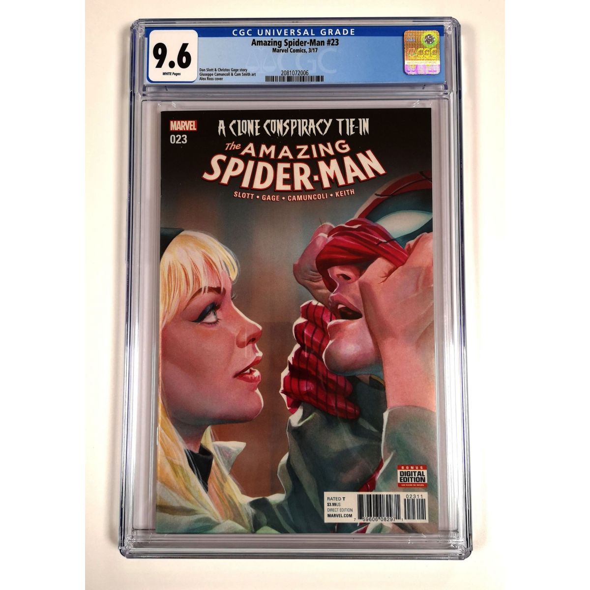 Item Comics - Marvel - Amazing Spider-Man N°23 (2015 4th Series) - [CGC 9.0 - White Pages]