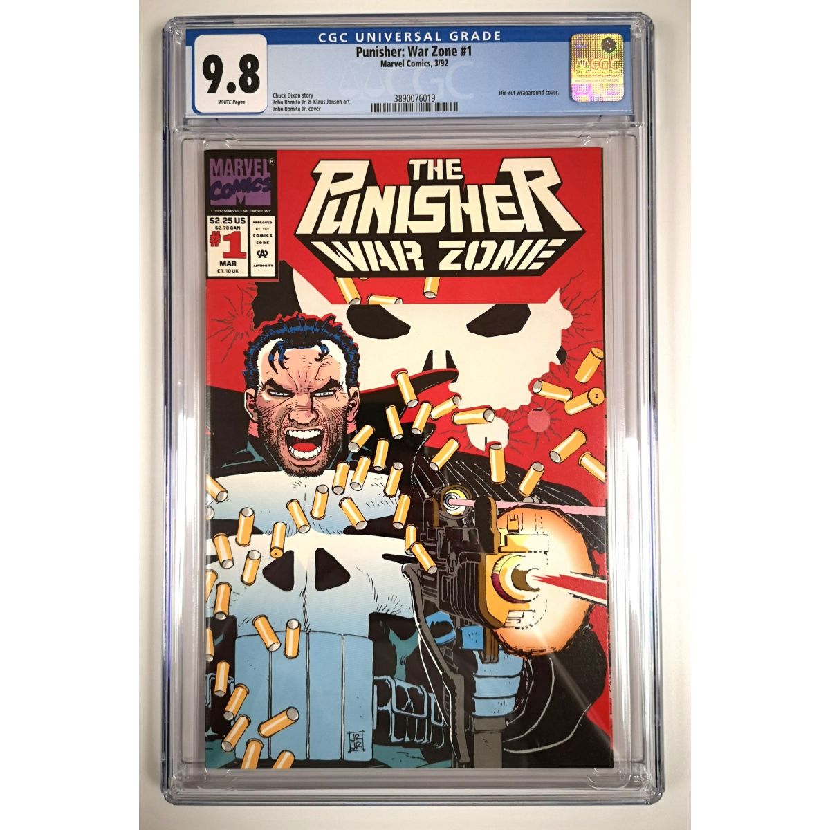 Item Comics - Marvel - Punisher: War Zone N°1 (1992) - [CGC 9.8 - White Pages]