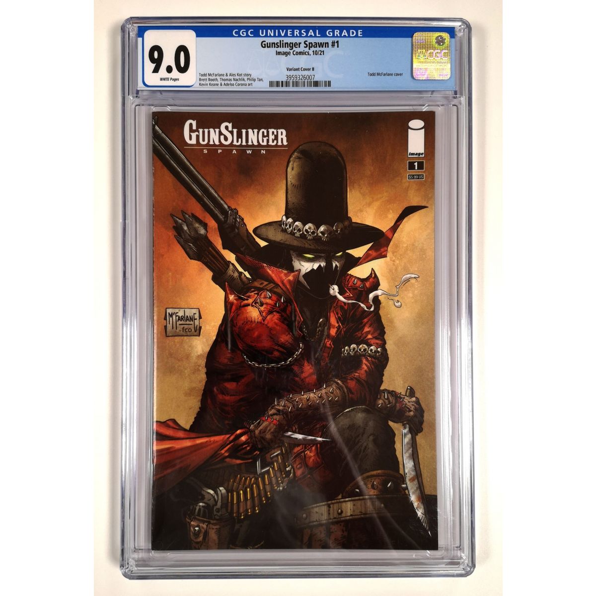 Item Comics - Image Comics - Gunslinger Spawn (Variante) (2021) - [CGC 9.0 - White Pages]