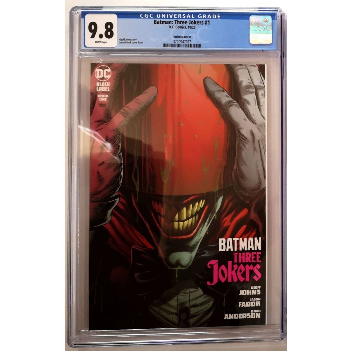 Comics - D.C - Batman: Three Jokers 1, 2 & 3 (2020) - [CGC 9.8 - White Pages]