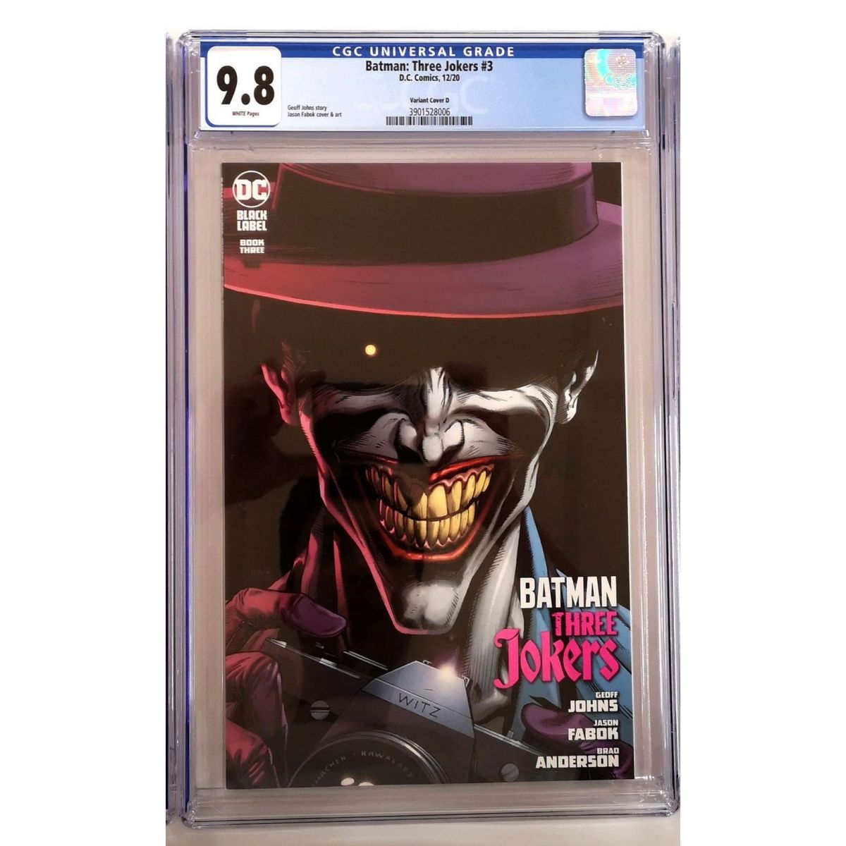 Comics - D.C - Batman: Three Jokers 1, 2 & 3 (2020) - [CGC 9.8 - White Pages]