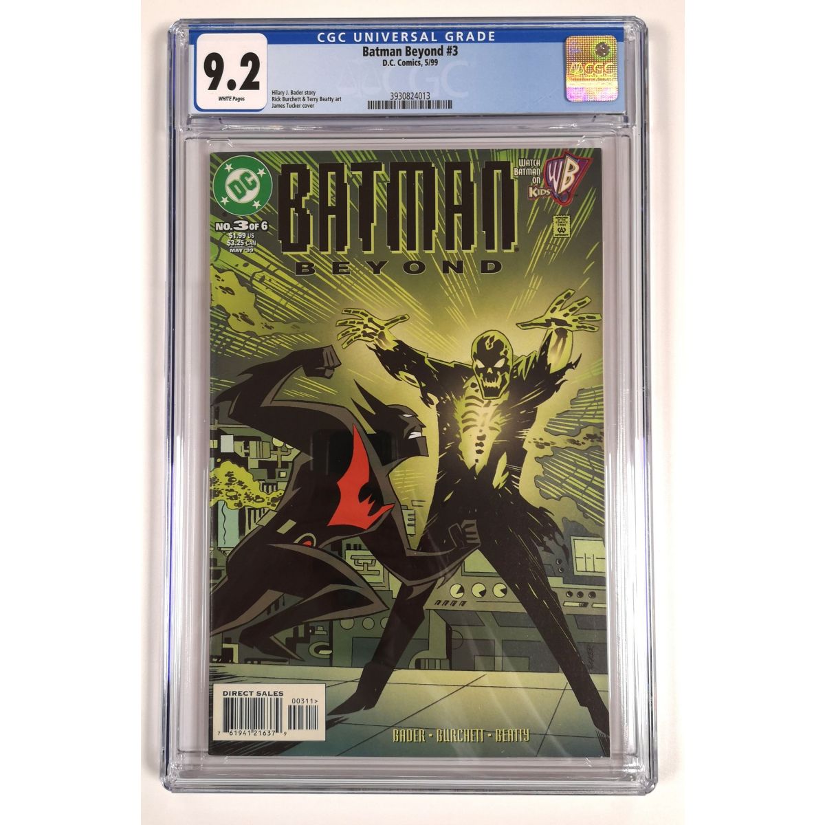 Comics - D.C - Batman Beyond N°3 (1999 1st Series) - [CGC 9.2 - White Pages]