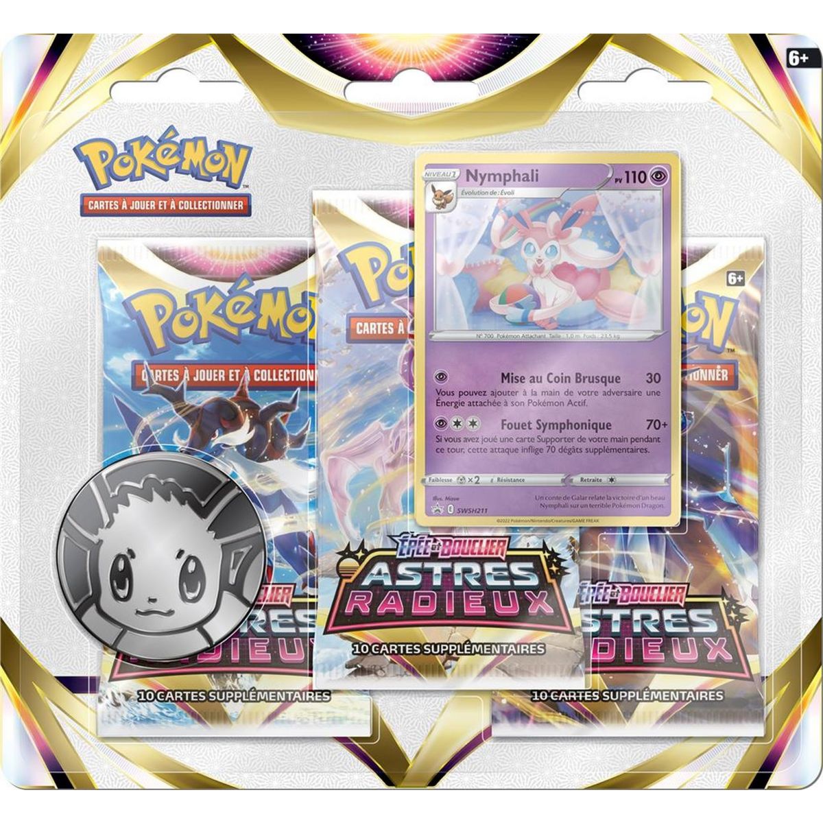 Item Pokémon - Tri-Pack - Astres Radieux [EB10] - FR