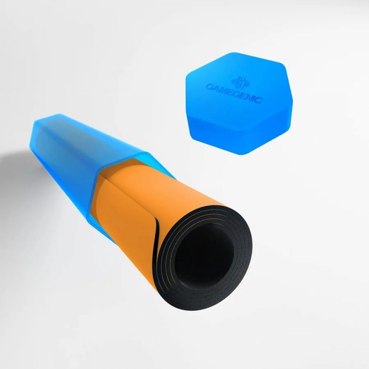 Gamegenic - Tube pour Playmat Tapis de Jeu - Bleu