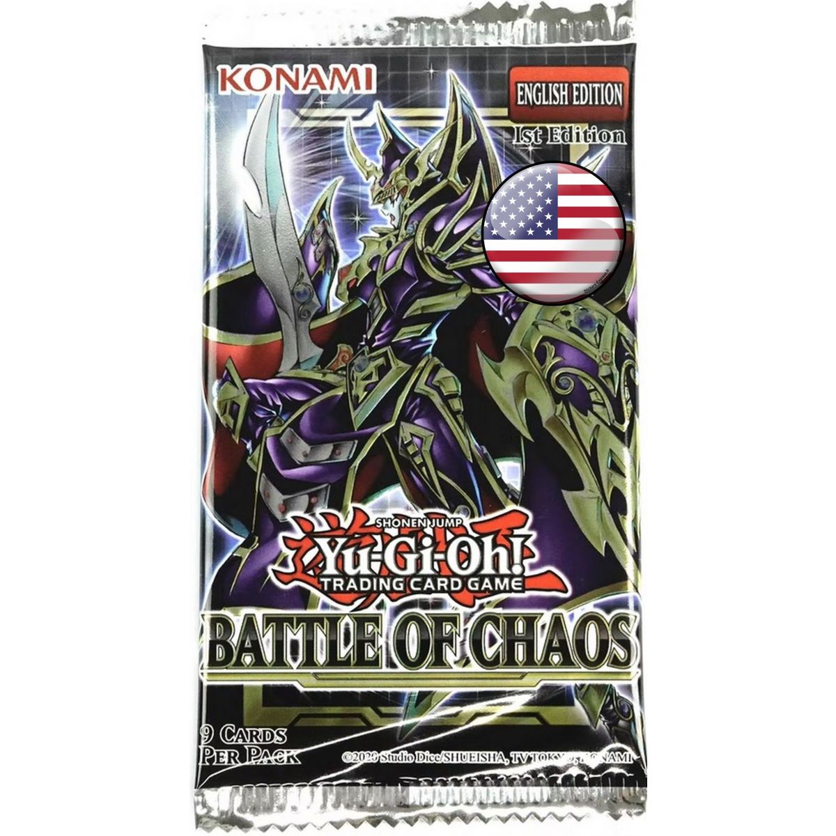 Item *US Print SEALED* Yu-Gi-Oh! - Boosters - Battle Of Chaos - AMERICAIN