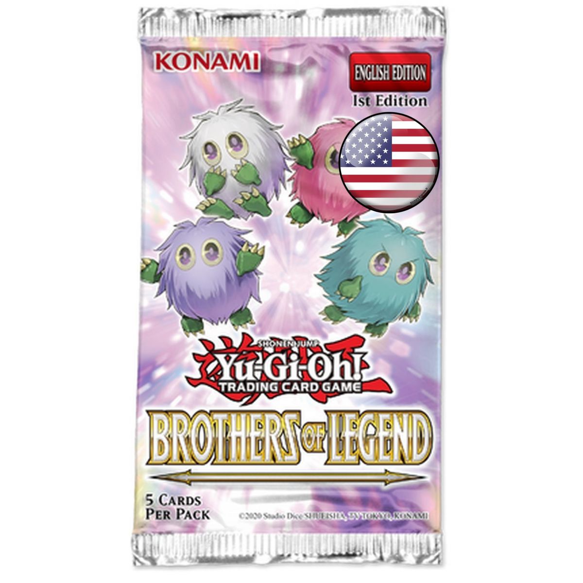 *US Print SEALED* Yu-Gi-Oh! - Booster - Brother of Legend - AMERICAIN