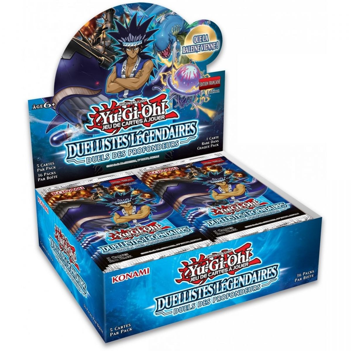 Yu-Gi-Oh! - Display - Boite de 36 Boosters - Duellistes Légendaires : Duel des Profondeurs - FR