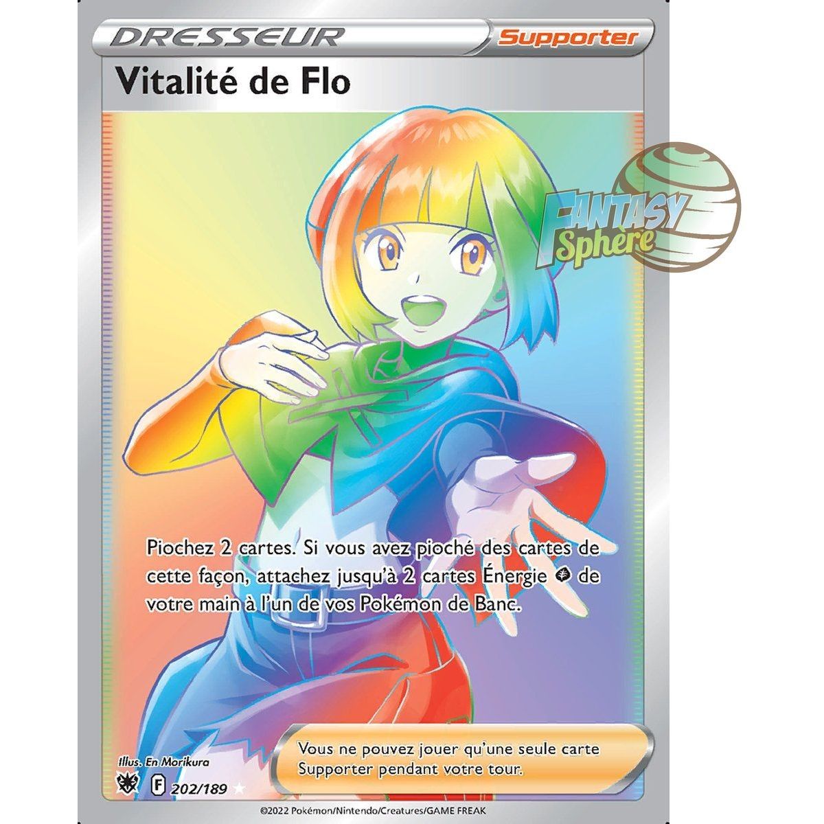 Vitalité de Flo - Secret Rare 202/189 - Epee et Bouclier Astres Radieux