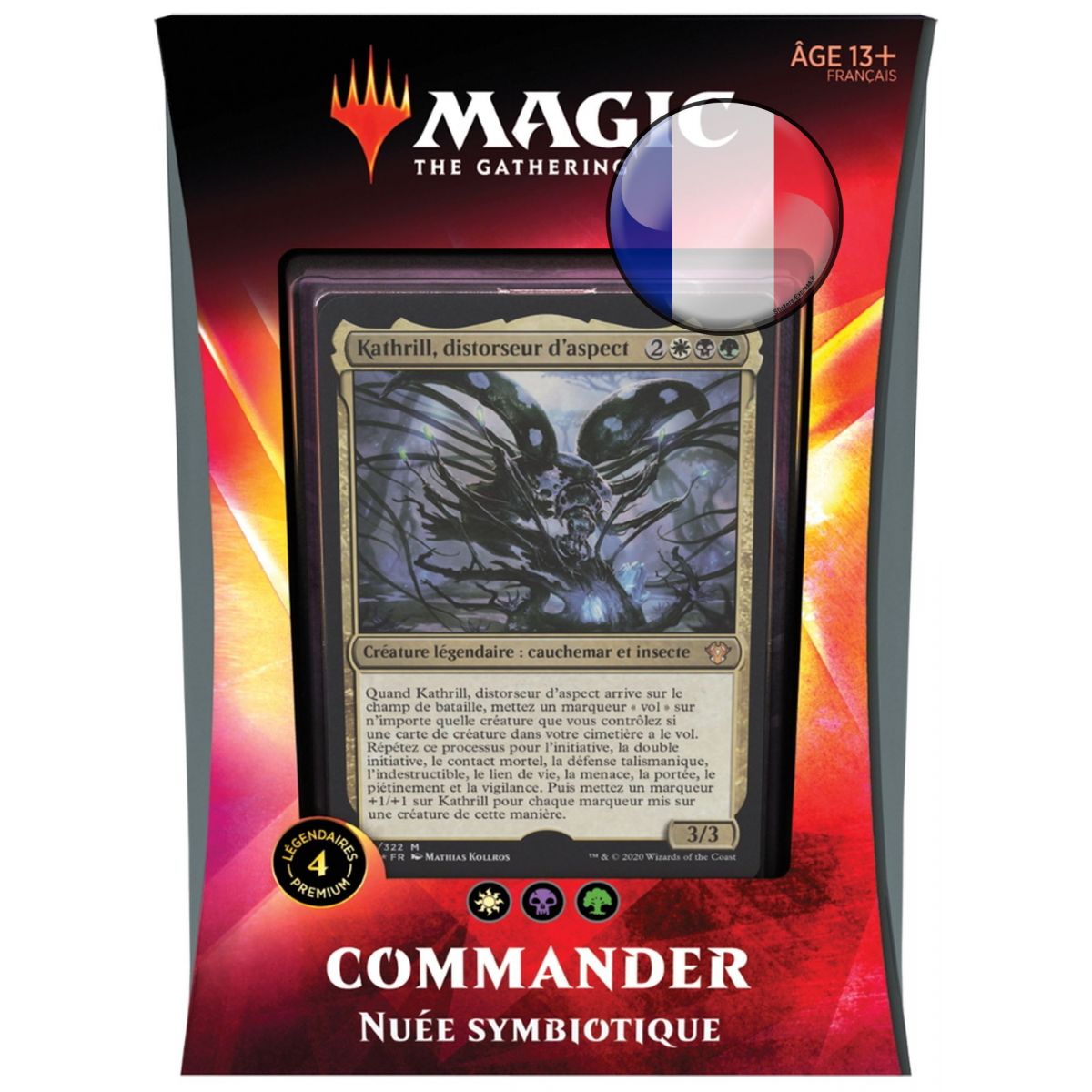 MTG - Deck Commander - Ikoria - Nuée Symbiotique - FR