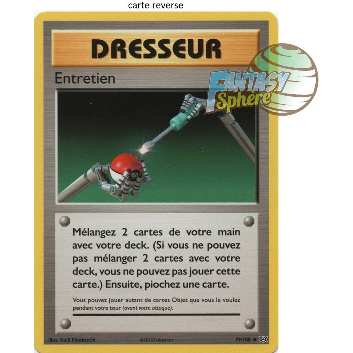 Item Entretien - Reverse 79/108 - XY 12 Évolutions