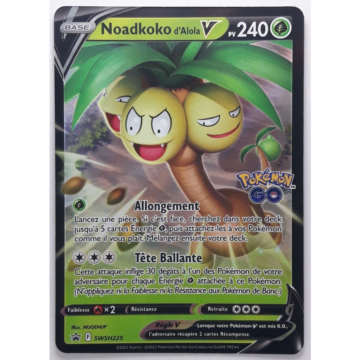 Coffret Cartes Pokémon V Noadkoko