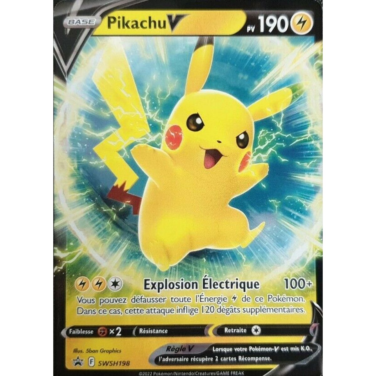 Item Pikachu V - Ultra Rare - SWSH198