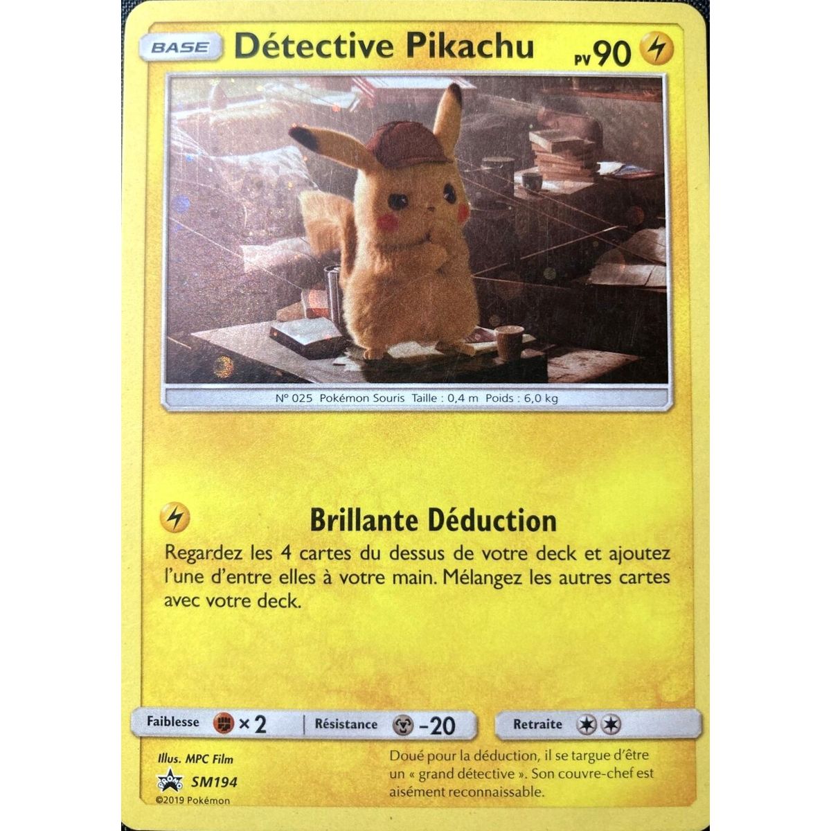 Item Détective Pikachu - Holo Rare - SM194