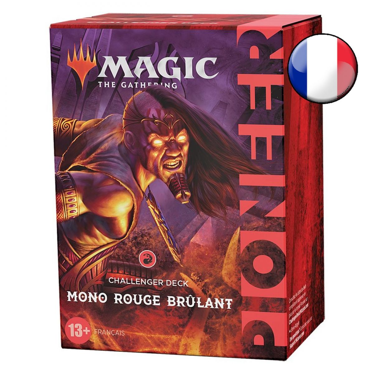 Item MTG - Pionner Challenger Deck - 2021 - Mono Rouge Brulant - FR