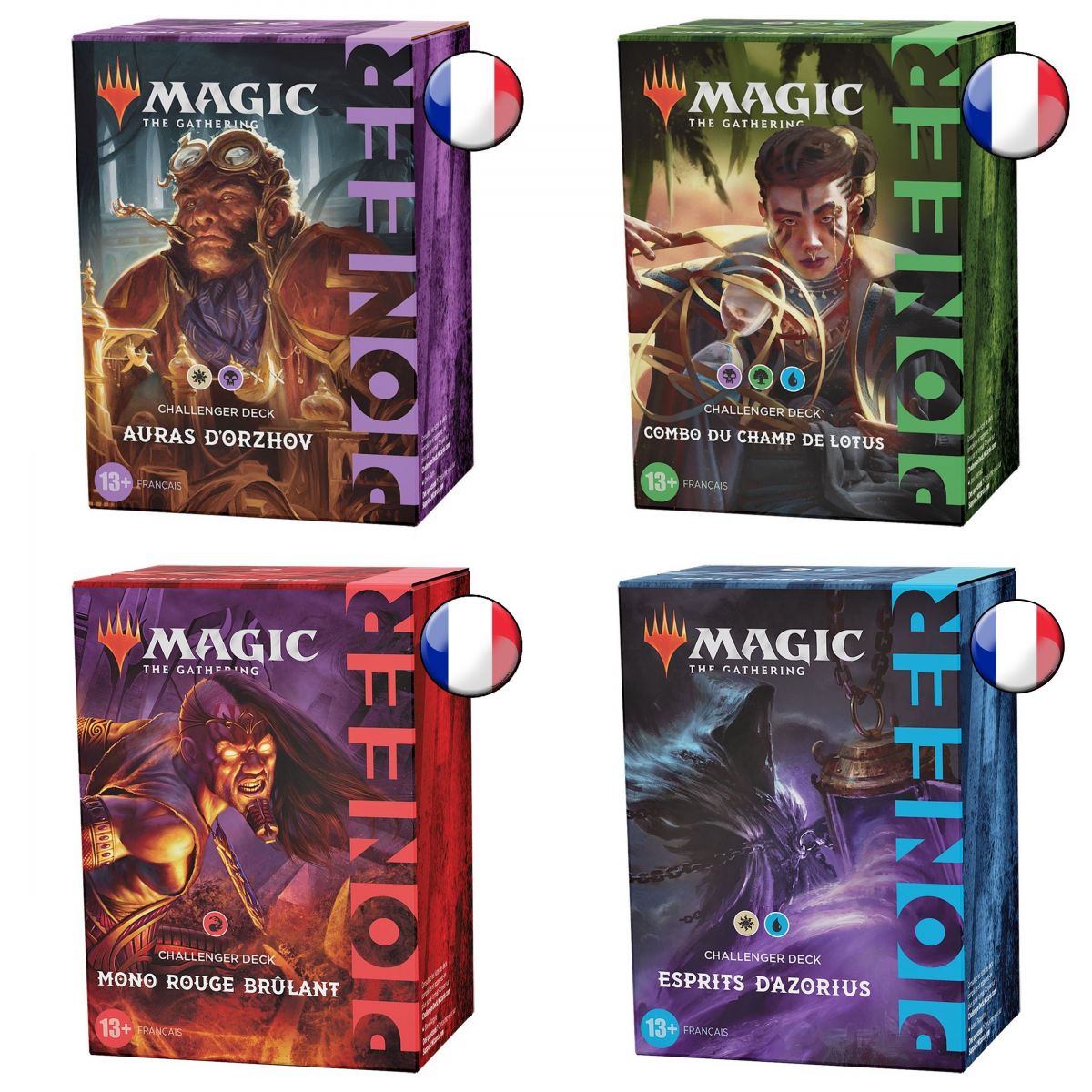 Item MTG - Pack de 4 Pionner Challenger Deck - 2021 - FR