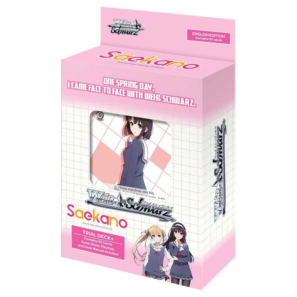 Weiss Schwarz - Trial Deck+ - Saekano: How to Raise a Boring Girlfriend - EN - 1st Edition