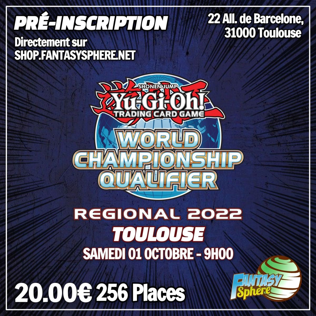 WCQ Toulouse - 01 Octobre 2022 - Ticket Réservation Online