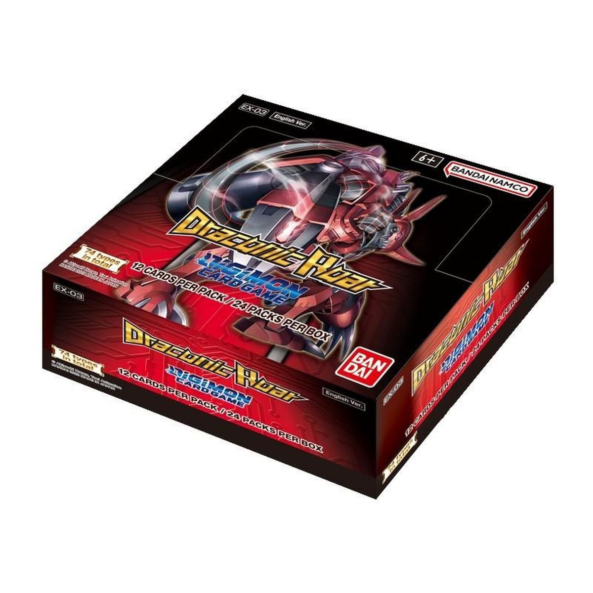 Digimon - Display - Boite de 24 Boosters - EX03 Draconic Roar - EN