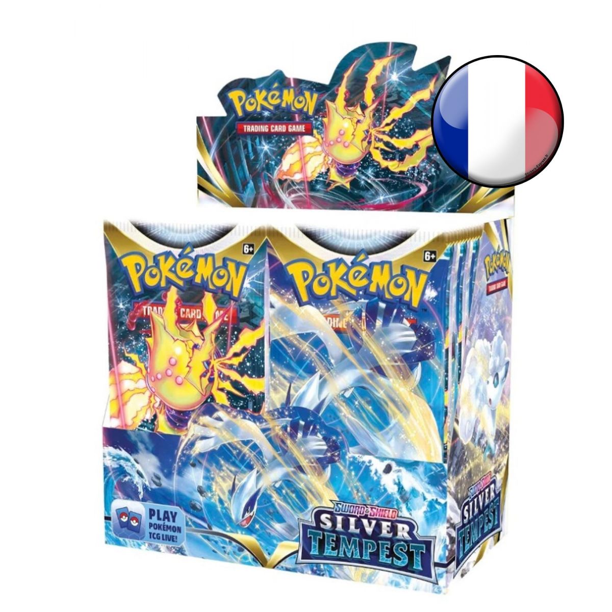 Item Pokémon - Display - Boite de 36 Boosters - Tempete Argentee [EB12] - FR