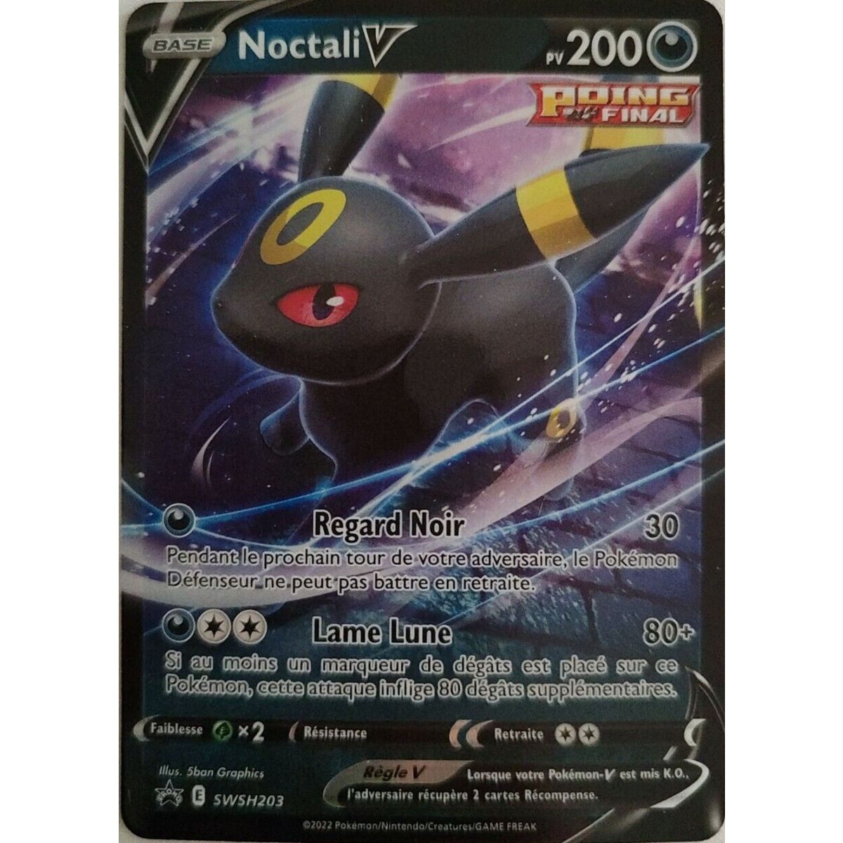 Item Noctali V - Ultra Rare - SWSH203