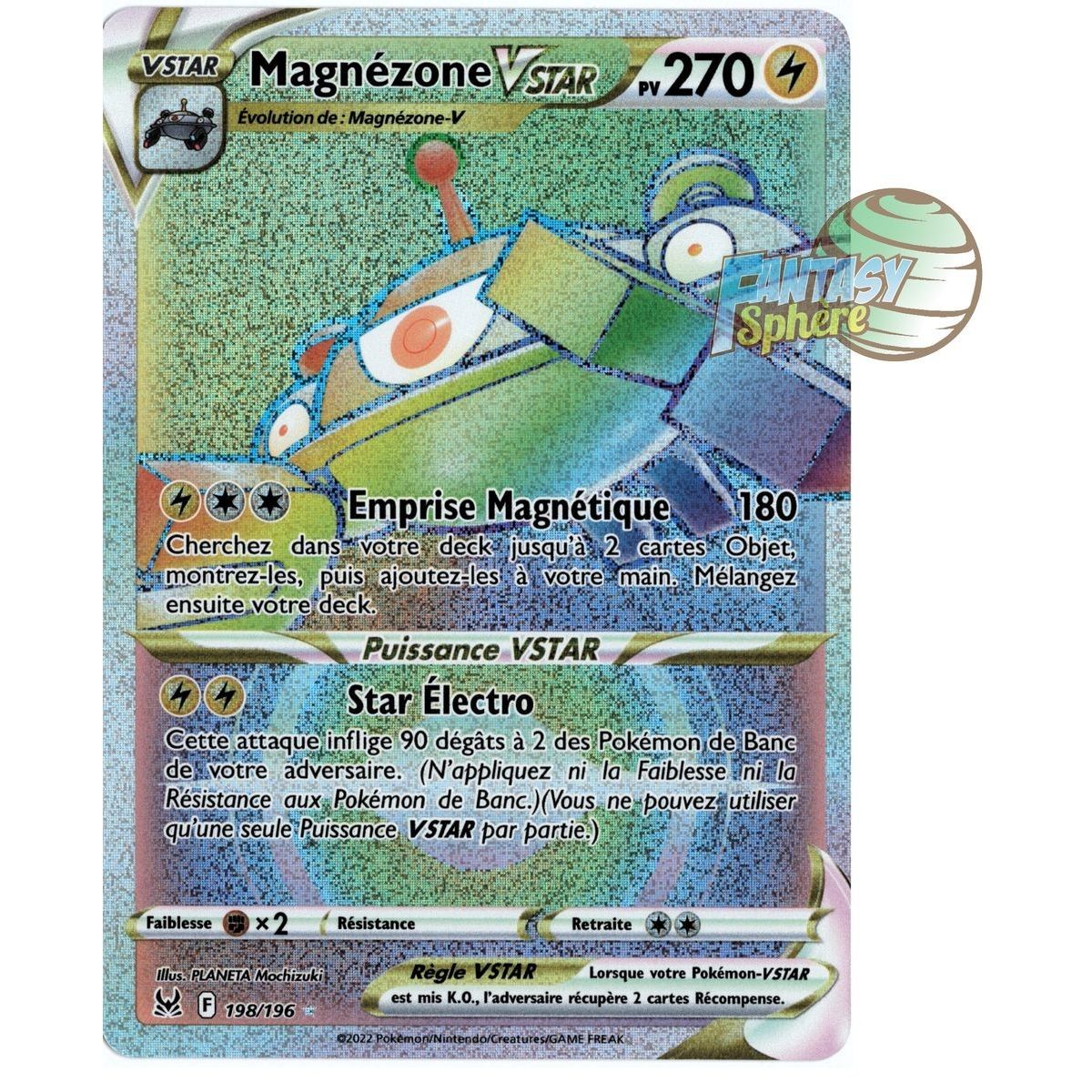 Magnézone VSTAR - Secret Rare 198/196 - Epee et Bouclier 11 Origine Perdue