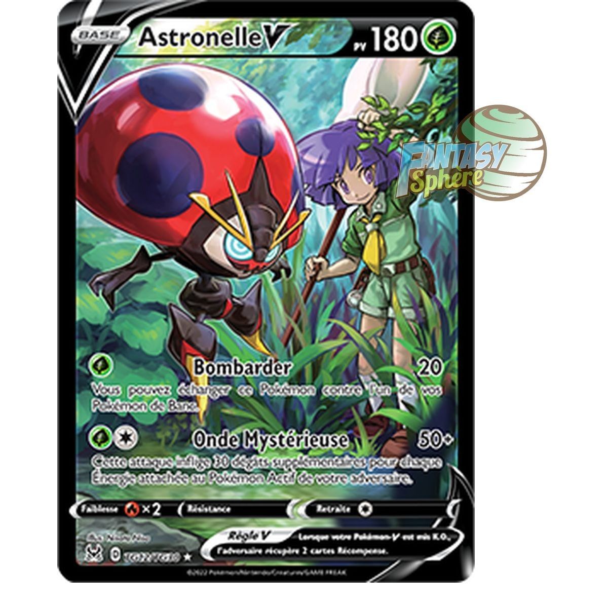 Astronelle V - Full Art Ultra Rare TG12/TG30 - Epee et Bouclier 11 Origine Perdue