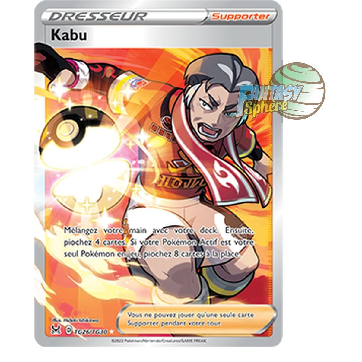 Kabu - Full Art Ultra Rare TG26/TG30 - Epee et Bouclier 11 Origine Perdue