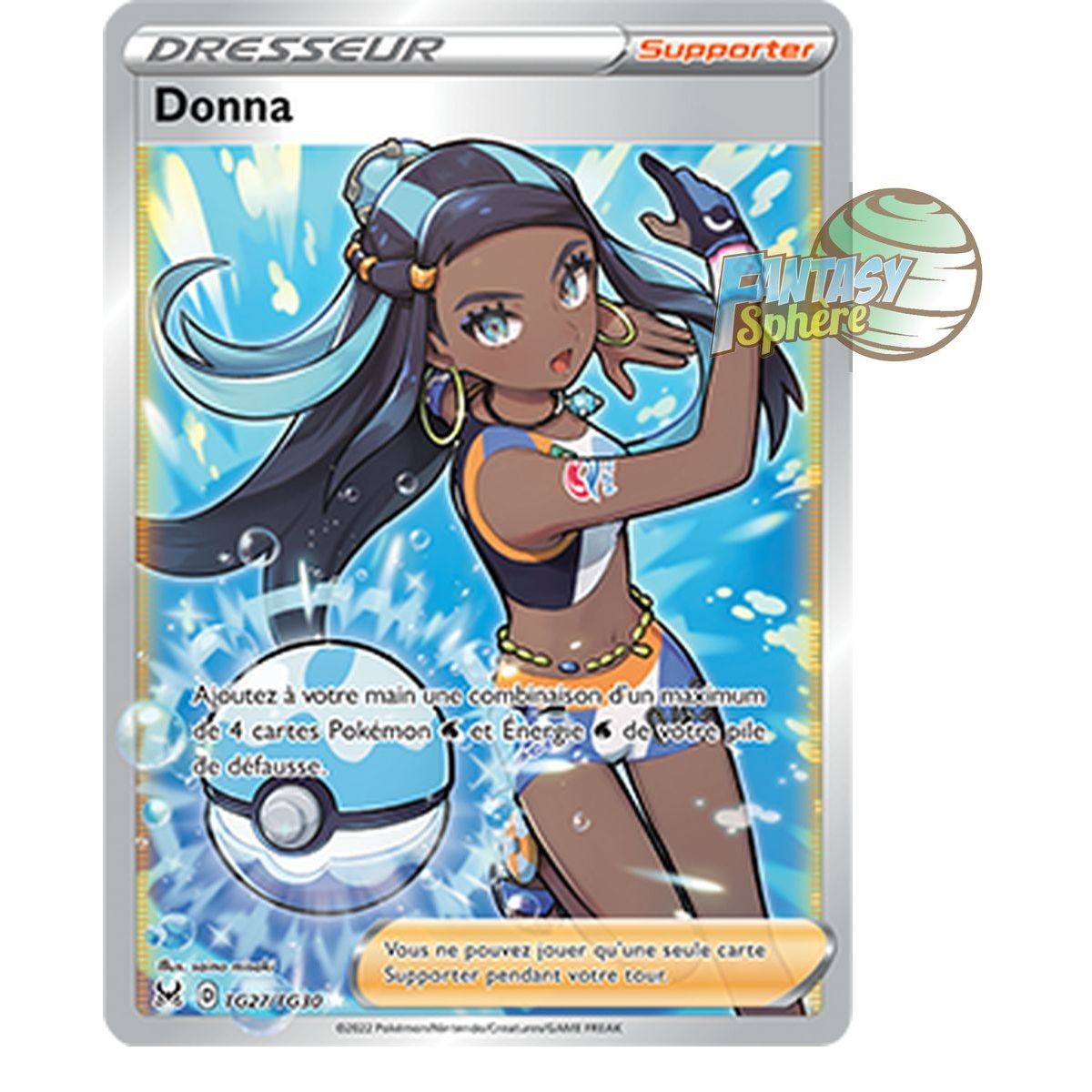 Donna - Full Art Ultra Rare TG27/TG30 - Epee et Bouclier 11 Origine Perdue