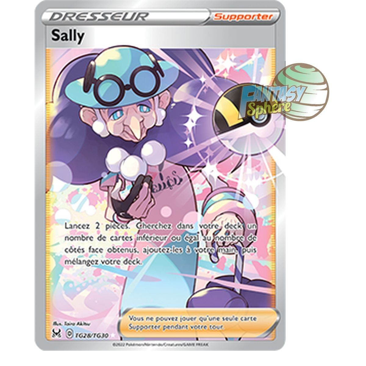 Sally - Full Art Ultra Rare TG28/TG30 - Epee et Bouclier 11 Origine Perdue