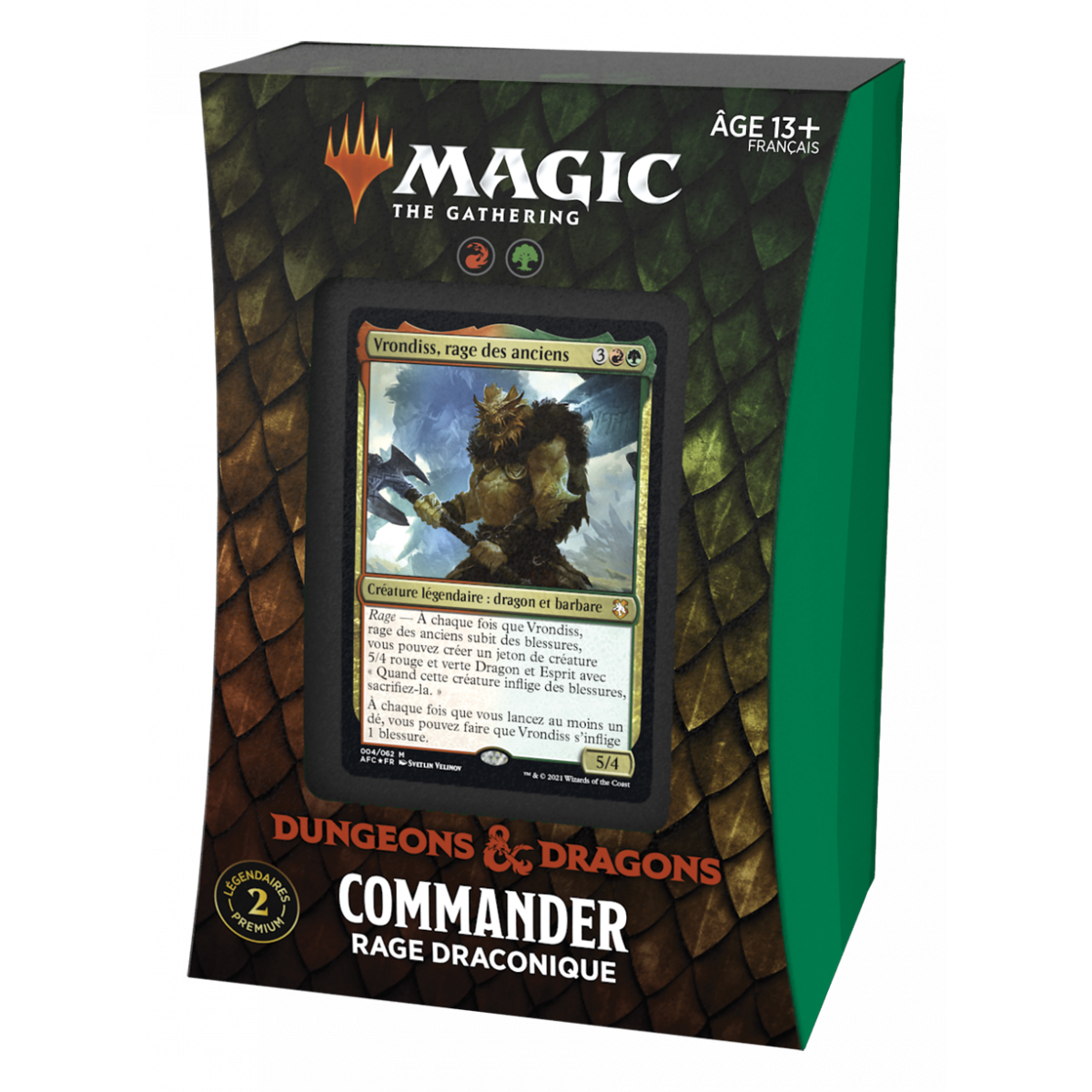 MTG - Deck Commander - Forgotten Realms : Aventures dans les Royaumes Oublié - Rage Draconique - FR