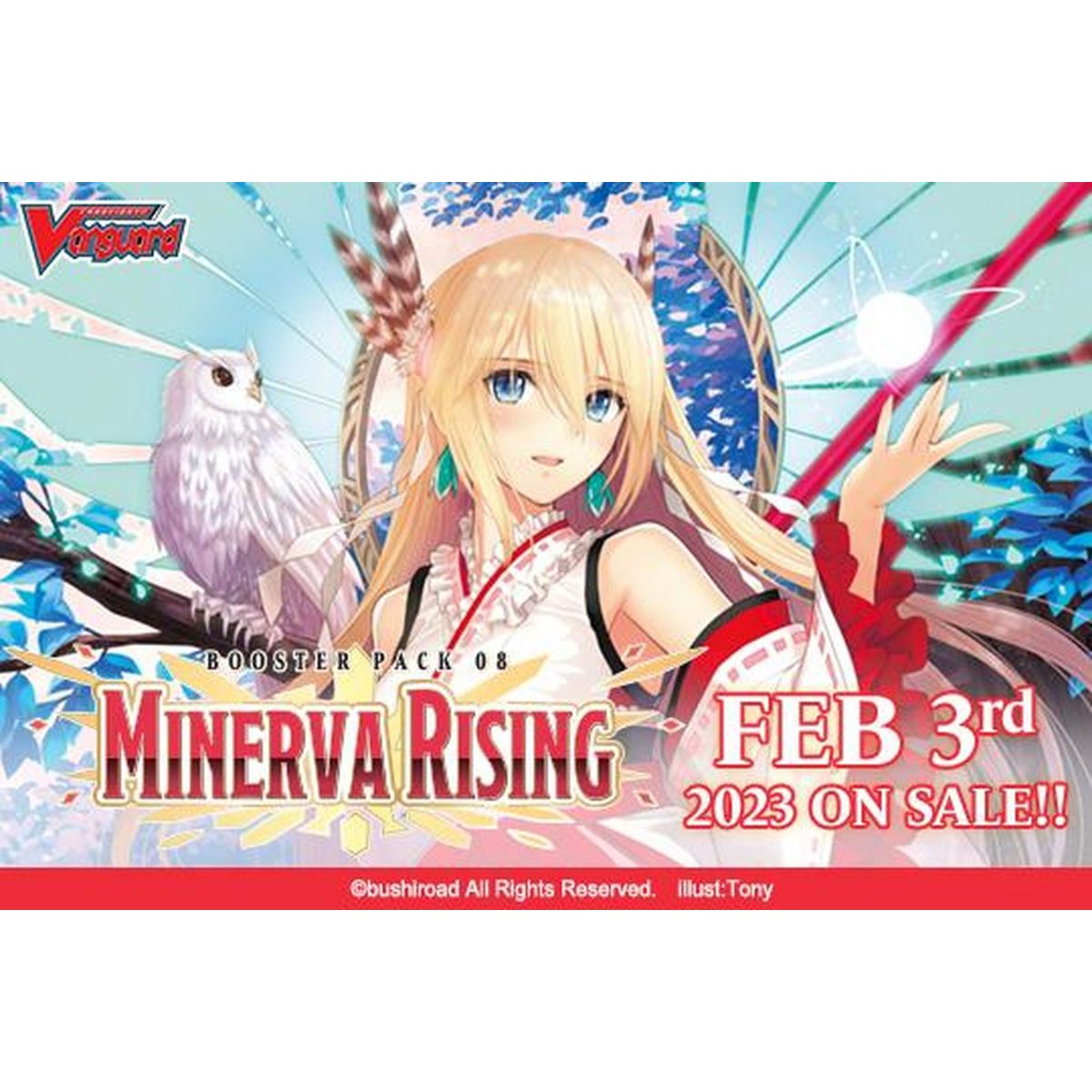 Vanguard will+Dress - Display - Boite de 16 Boosters - D-BT08 Minerva Rising - EN